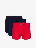 Boxer shorts Atlantic 3SMH-048 A'3 M-2XL red-blue-navy 033