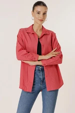 By Saygı Oversize Long Basic Shirt
