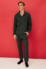 Pigiama da uomo Trendyol TMNAW22PT1080/Green