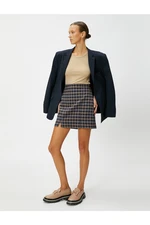 Koton Slit Detailed Mini Skirt