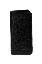 Lumberjack Leather Phone Wallet 3fx Black Men's Wallet