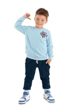Mushi Space Boy Blue Navy Blue Thick Tracksuit Suite