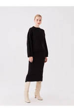 LC Waikiki Women's Elastic Waist Plain Skirt