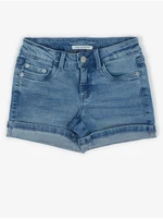 Light Blue Girly Denim Shorts Tom Tailor - Girls