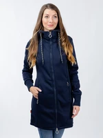 Women's Extended Sweatshirt GLANO - blue