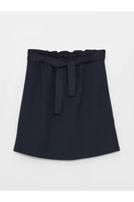 LC Waikiki Basic Girls' Skirt with Elastic Waist