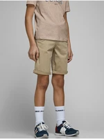 Beige Jack & Jones Bowie Shorts - Boys