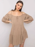 Dress brown Och Bella BI-80840. R59
