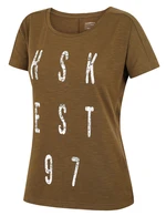 Women's functional T-shirt HUSKY Tingl L tm. khaki