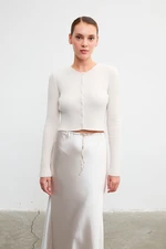 VATKALI Feather knit cardigan