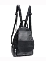 Black Casual Women's Backpack