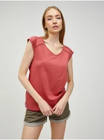 Růžové dámské tričko Ragwear Jungie - Dámské