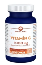 PHARMA ACTIV Lipozomal Vitamín C 1000 mg 120 kapslí