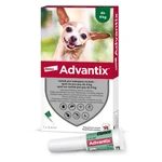ADVANTIX Spot-on pre psov do 4 kg 0,4 ml 1 pipeta