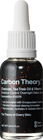 CARBON THEORY Overnight Detox sérum 30 ml
