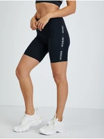 Černé krátké legíny Guess Aline Biker - Dámské