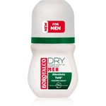 Borotalco MEN Dry guličkový dezodorant roll-on 72h vône Unique Scent of Borotalco 50 ml