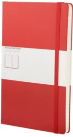 Moleskine - zápisník - čistý, červený L