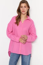 Trendyol Pink Woven Shirt