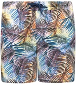 Trendyol Men's Multicolored Tropical Printed Swimwear Standard Size Swimwear