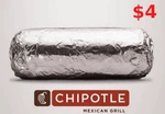 Chipotle $4 Gift Card US