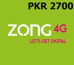 Zong 2700 PKR Mobile Top-up PK