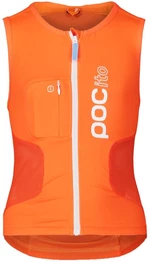 POC POCito VPD Air Vest Fluorescent Orange S Vest Protectores de Patines en linea y Ciclismo