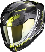 Scorpion EXO 391 HAUT Black/Silver/Neon Yellow 2XL Casco