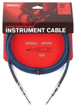 D'Addario PW-BG-10 Azul 3 m Recto - Recto Cable de instrumento