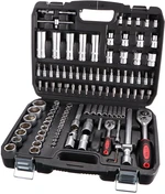 Gola sada 1/2" a 1/4", 6hranné hlavice, 4-32 mm, 108 ks TOOL SET- SIXTOL