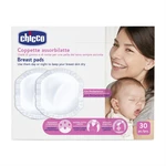 Chicco Prsní vložky antibakteriální 30ks,CHICCO Vložky do podprsenky antibakteriálne 30 ks Chicco Prsní vložky antibakteriální 30ks,CHICCO Vložky do podprsenky antibakteriálne 30 ks