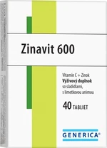 GENERICA Zinavit 600 s limetkovou arómou 40 tablet