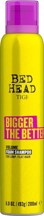 Tigi Penový šampón pre objem vlasov Bed Head Bigger The Better (Volume Foam Shampoo) 200 ml
