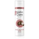 Gillette Satin Care Shea Butter gél na holenie pre ženy 200 ml