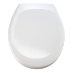 Biała deska sedesowa wolnoopadająca Wenko Premium Ottana, 45,2x37,6 cm