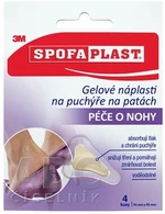 SPOFAPLAST č.912N Gélové náplasti na pľuzgiere na pätách, 70x45 mm, 4 ks