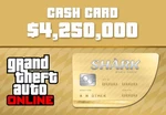 Grand Theft Auto Online - $4,250,000 The Whale Shark Cash Card PC Activation Code EU