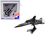 Lockheed YF-12 SR-71 Blackbird Aircraft "NASA" United States Air Force 1/200 Diecast Model Airplane by Postage Stamp