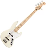 Fender Squier Affinity Series Jazz Bass V MN WPG Olympic White 5-strunová basgitara