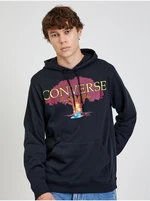 Black men's hoodie Converse Tree Of Life - Men's