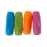 4 PCS Soft Silicone Pencil Holder Universal Kids Writing Aids for Toddlers Teens