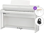 Kawai CA701 W SET Premium Satin White Pianino cyfrowe