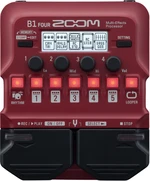 Zoom B1 Four Bajo multiefectos