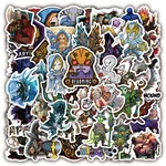 10/50Pcs Cartoon Dota2 stickers DOTA graffiti Stickerfor DIY Luggage Laptop Skateboard Motorcycle Bicycle Sticker