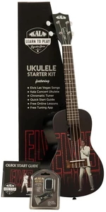 Kala Learn To Play Koncertní ukulele Elvis Viva Las Vegas