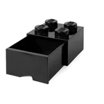 LEGO® úložný box 4 so šuplíkom 25 x 25 x 18 cm čierna