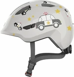 Abus Smiley 3.0 Grey Police S Kinder fahrradhelm