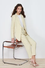 Trendyol Khaki Blazer Jacket-Pants Woven Two Piece Set