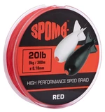 Spomb Braid Red 0,18 mm 9 kg-20 lbs 300 m