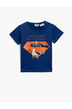 Tričko Koton Superman a Krypto s potlačou Super Pets licencované